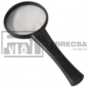 LUPA DE PLASTICO C/LUZ DE LED 90MM 260567 OBI