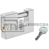 CANDADO P/CORTINA CROMO SATINADO 80MM. LOCK L22C80ECSB