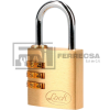 CANDADO COMBINACION LATON 30MM 11CA LOCK