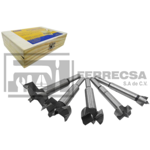 KIT BROCA MADERA FORSTNER 5PZA 15-35MM OBI 211690*