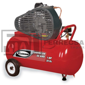 COMPRESOR 1 HP 70 LTR EVANS E055ME100-070*