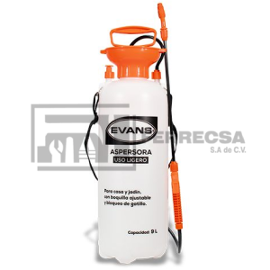 FUMIGADORA MANUAL USO LIGERO 9 LTR ASM-ME9L EVANS*