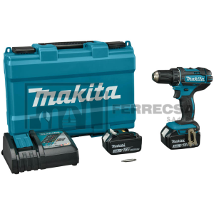 TALADRO ATORNILLADOR 1/2 18V 3AMP DDF482RFE MAKITA*