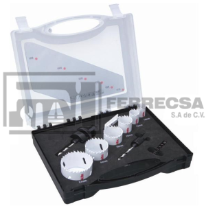 JUEGO DE BROCA SIERRAS 3/4 A 2 1/4 MAKITA D21870