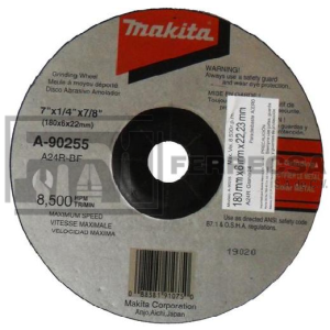 DISCO PARA DESBASTE METAL 7"     MAKITA A90255/B44286