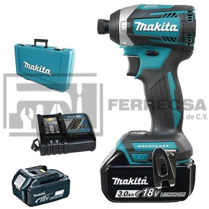 ATORNILLADOR IMPAC 1/4" 18V 3AMP DTD154RFE MAKITA*