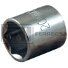 DADO CORTO URREA 6 PUNTAS 3/8 X 6MM 5206HM