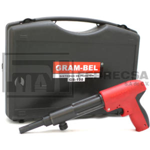 PISTOLA D/FIJACION BAJA VEL CAL-22 GB-100 GRAMBEL