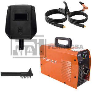 SOLDADOR-INVERSOR BI-VOLTAGE 200AMP MI-200 MUNICH*