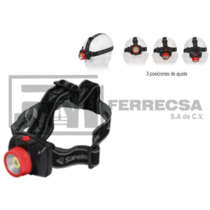 LAMPARA MINERO 3AAA LEDS SANELEC 2105