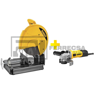 CORTADORA METALES 14" 2200W D28730-B3+DWE750-B3 DEWALT*