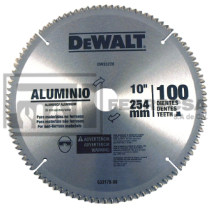 SIERRA P/ALUMINIO 10X100 DEWALT DW03220/DWA03220*