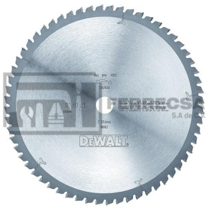 SIERRA CORTE MEDIO FINO 12" X 60 DIENTES DEWALT DW7648