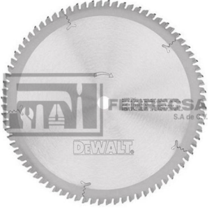 SIERRA NO FERROSOS 12" X 80 DIENTES DEWALT DW7666*