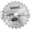 SIERRA P/MADERA 8-1/4" X 24 DIENTES DW03100/DWA03100 DEWALT*