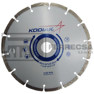 DISCO SEGMENTADO 18" KODIAK K5457S*