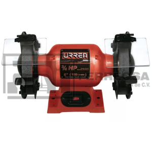 ESMERIL DE BANCO URREA 6" 3/4 HP. 570W 3450RPM EB906 (*)