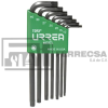 LLAVES ALLEN LARGAS 7PZA T10-T40 URREA 4972TL