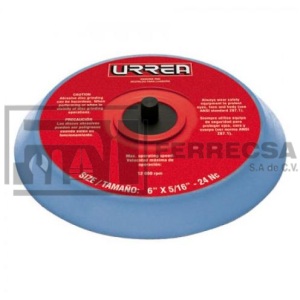 BASE/RESPALDO CON VELCRO ORBITAL 12000RPM UP800VE URREA