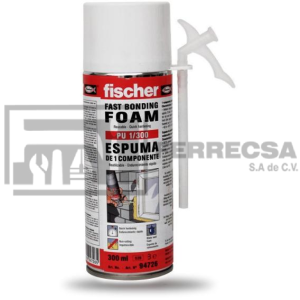 ESPUMA FISCHER PU1/300 300ML ALEMAN (12) 520806