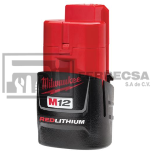 BATERIA  MILWAUKEE LITIO-ION 12V 1.5 AMP 48-11-2401