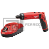 ATORNILLADOR 1/4" M4 REDLITHIUM MILWAUKEE 2101-21