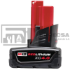 BATERIA M12 XC 4.0 AMP 48-11-2440 MILWAUKEE*