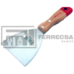 ESPATULA RIGIDA MANGO MADERA 3" 55891-3 BELLOTA