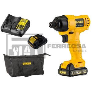 LLAVE IMPACTO 1/4" 12V LI-ION DCF805C2-B3 DEWALT*