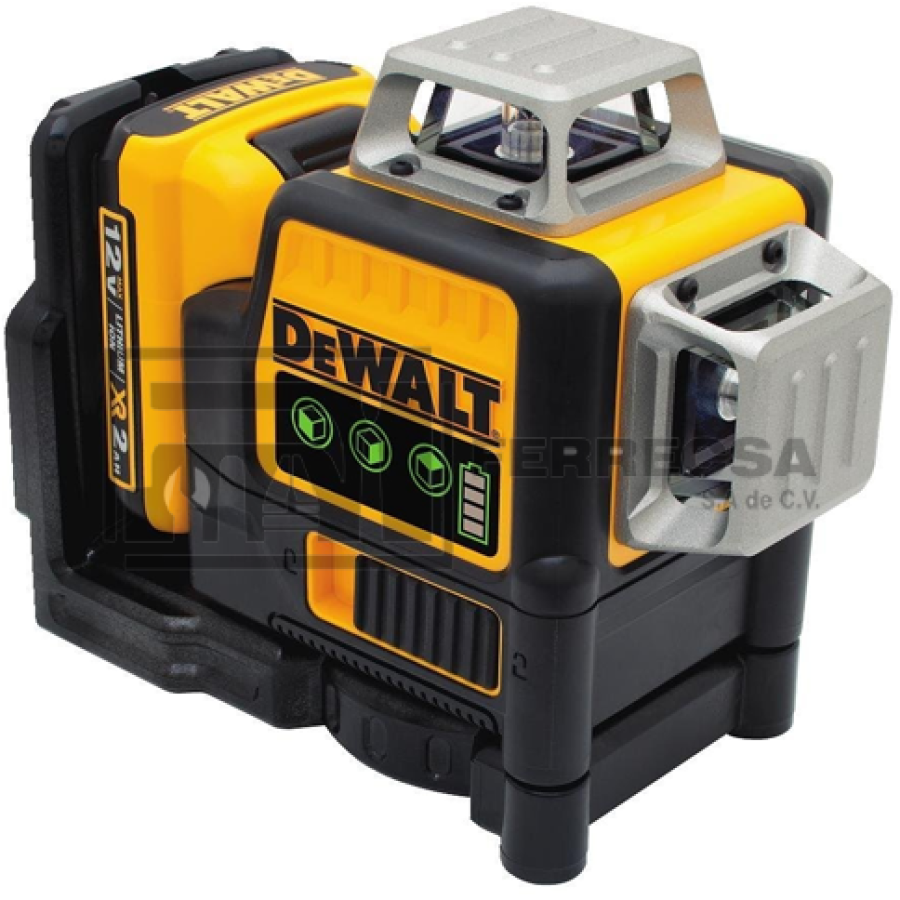 LASER AUTONIVEL 12V 2AMP(LUZ VERDE) DW089LG-K DEWALT*