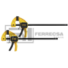 KIT 2 PRENSAS RAPIDAS AJUSTABLES 12" DWHT83158 DEWALT*