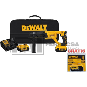 KIT ROTOMARTILLO SDS-PLUS DCH133M2-B3+DCB205 DEWALT*