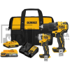 COMBO ROTO-IMPAC 20V MAX 2AMP DCK279D1E1-B3 ATOMIC DEWALT*