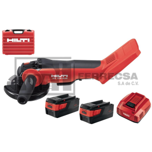 MINIESMERILADORA 4-1/2" 36V 5.2AMP AG 125-A36 2100878 HILTI*