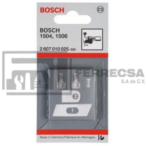 JUEGO DE CUCHIILLAS P/CIZALLA 1506 2607010025 BOSCH