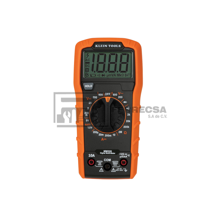 KIT PRUEBA ELECTRICO MM320+NCVT3P+RT250 69355 KLEIN*