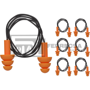 TAPON AUDITIVO CORDON 6PZA 605036 KLEIN*