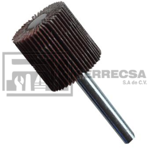 RUEDA FLAP C/VASTAGO 1"X1"X60ø 905 AUSTROMEX (10)