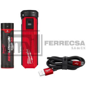 KIT CARGADOR FUENTE PODER USB 3.0 AMP 48-59-2013 MILWAUKEE*