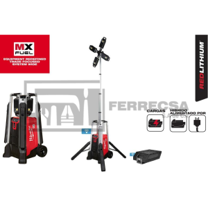 TORRE DE ILUMINACION MXF041-1XC 27000 LUMENES MILWAUKEE