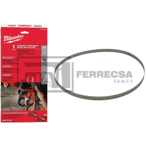 SIERRA CINTA COMPACTA 24 DPP 1PZA 48-39-0538 MILWAUKEE*