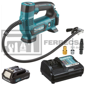 INFLADOR LLANTAS CXT 12V C/CARG Y BAT 2AMP MP100DWA MAKITA