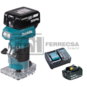 RECORTADOR 1/4" 18V 3AMP DRT52F001 MAKITA*