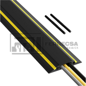 PASA CABLE PISO-PROTECTOR CABLE 1.8MX30X10MM FC83H LUCECO*