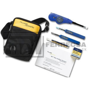 KIT DE LIMPIEZA FIBRA OPTICA NFC-KIT-CASE-E FLUKE*