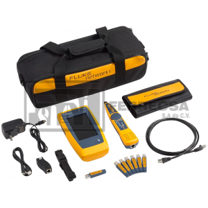 KIT AVANZADO DE COMPROBADOR DE CABLEADO Y RED LIQ-KIT FLUKE NETWORKS