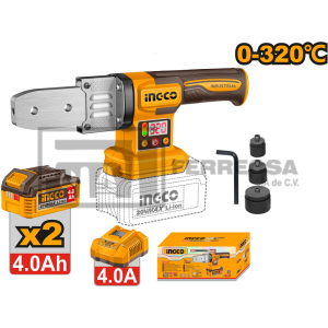 TERMOFUSORA 20-25-32MM 20V 4AMP PTWTLI2018+UFBCPK1012 INGCO*