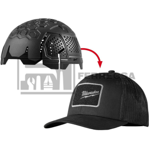 GORRA PROTECCION AJUSTABLE 48-73-1063 MILWAUKEE*