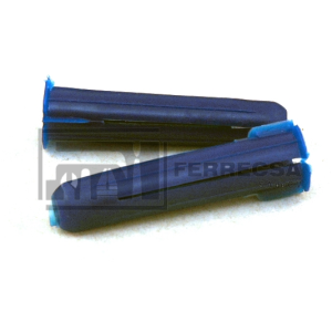 TAQUETE PLASTICO THORSMAN 3/8 AZUL     (100PZAS)