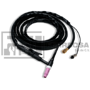 ANTORCHA COMPLETA PARA CORTE DE PLASMA (4 PINES), 5MTS AXT-PT31-2-4*